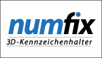 Numfix – 3D-Kennzeichenhalter Numfix – 3D-Kennzeichenhalter